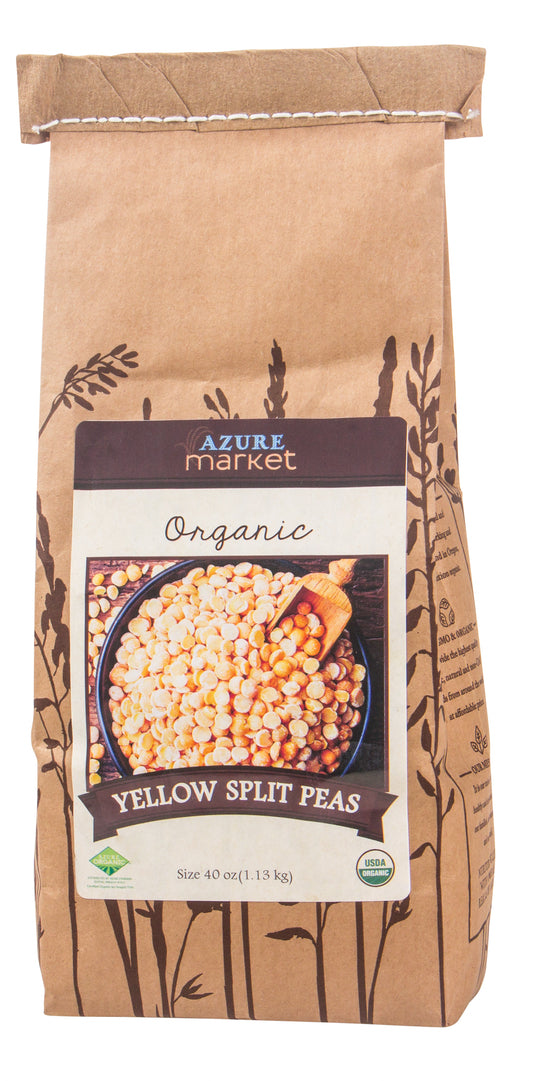 Peas, Yellow Split, Organic