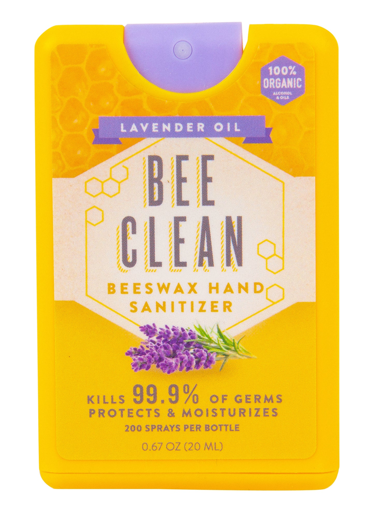 Beeswax Hand Sanitizer, Lavender Oil