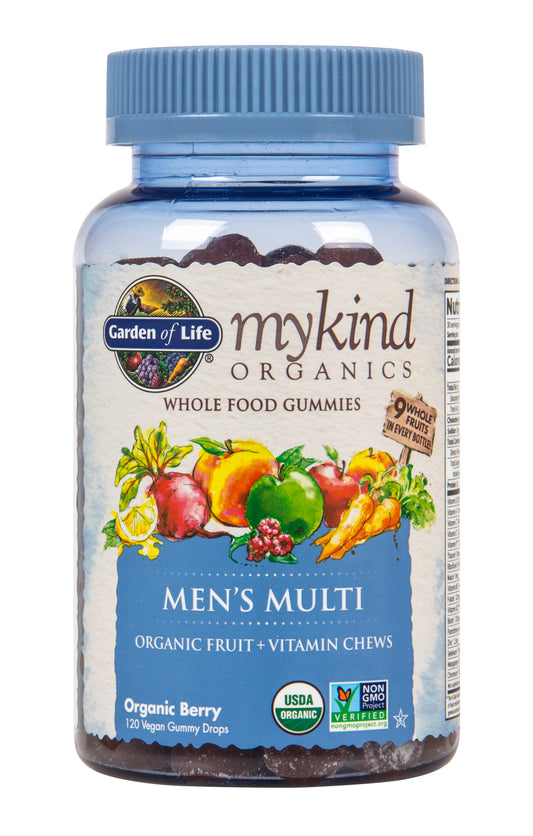 Mykind Men's Gummy, Multivitamin, Berry, Organic