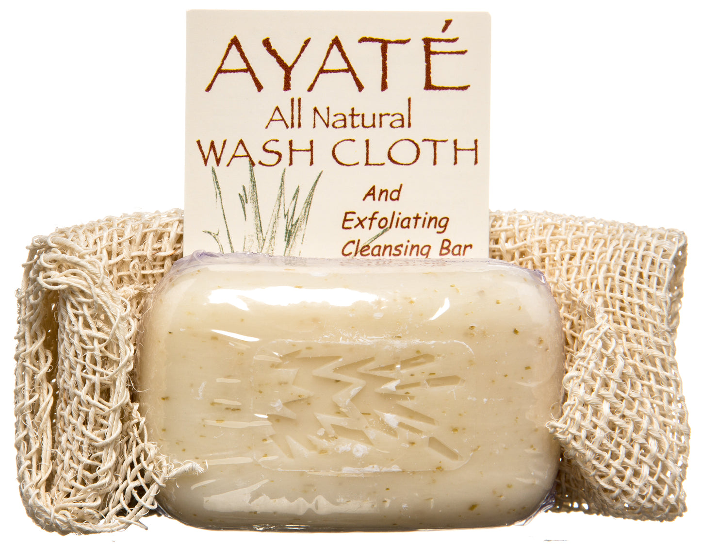 Ayate Washcloth with Seaweed Soap