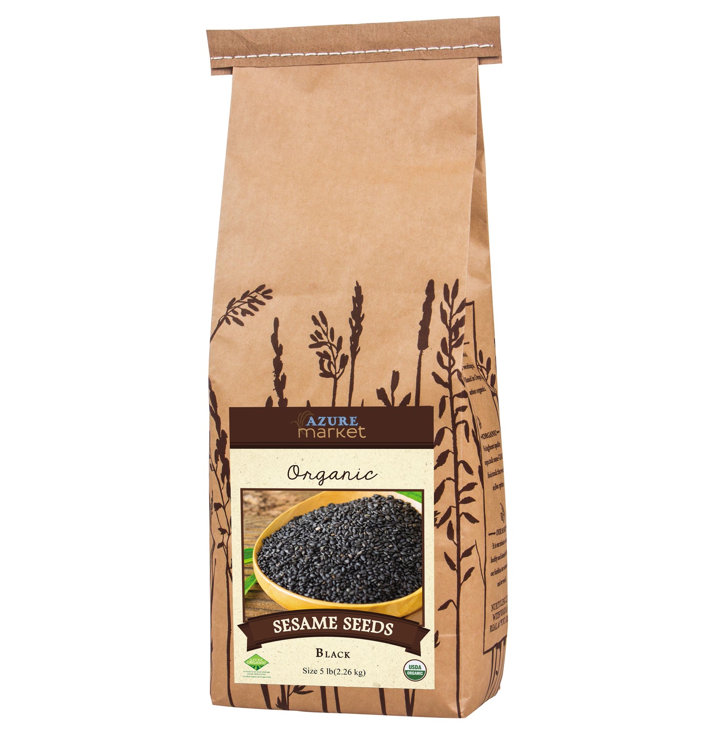Sesame Seeds, Black, Organic
