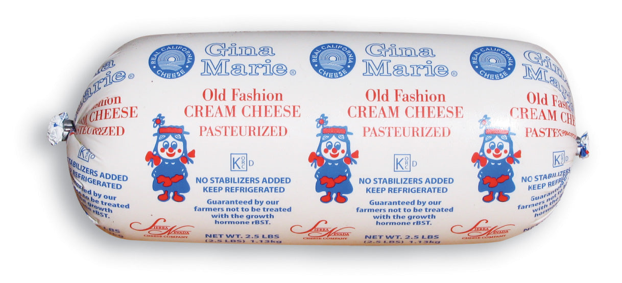 Gina Marie, Old-Fashion, Cream Cheese, Pasteurized, Chub