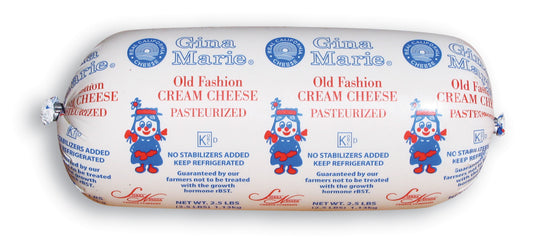 Gina Marie, Old-Fashion, Cream Cheese, Pasteurized, Chub