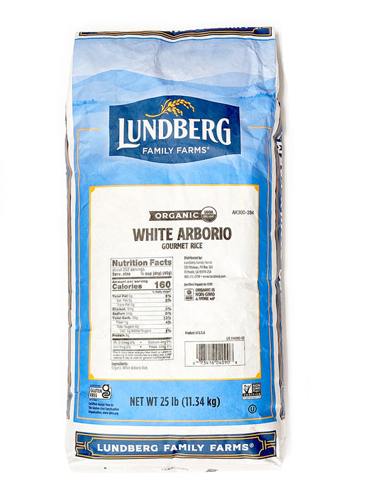 Rice, White Arborio, Gluten-Free, Organic