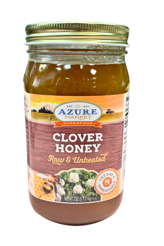 Honey, Raw, Unheated, Clover