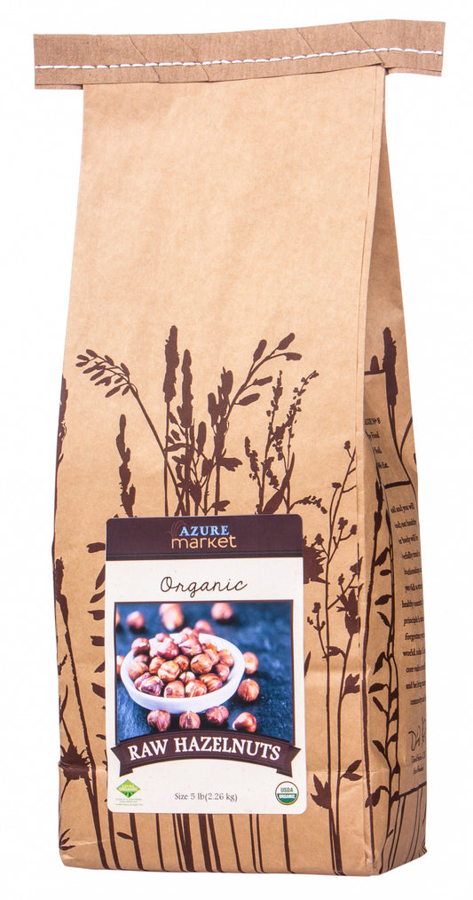 Hazelnuts, Raw, Organic