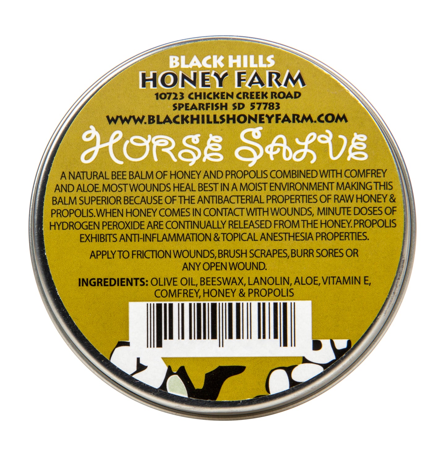 Healing Balm Beeswax, Horse Salve, Propolis & Honey