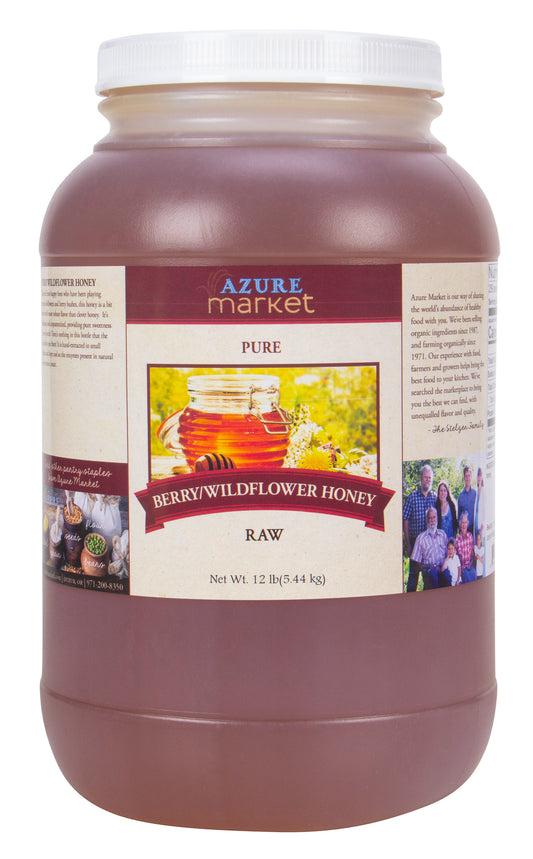 Honey, Raw, Berry/Wildflower