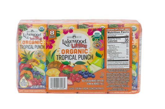Littles Juice Box, Tropical Punch, Organic