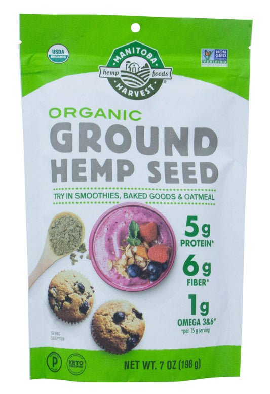 Ground Hemp Seed, Organic