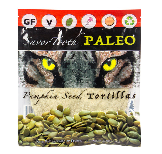 Tortillas, 7 inch Pumpkin Seed, Organic, Frozen