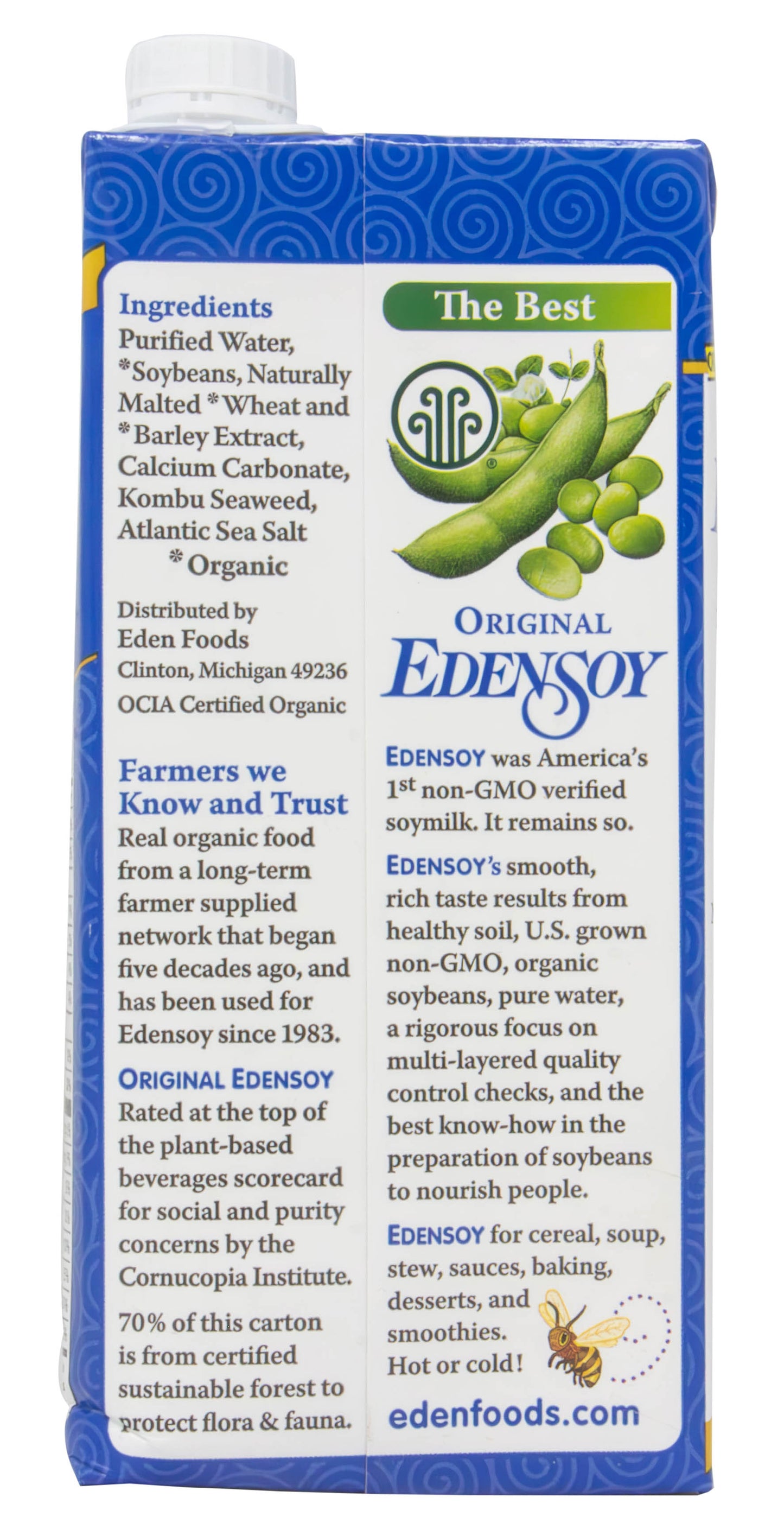 EdenSoy Original, Organic