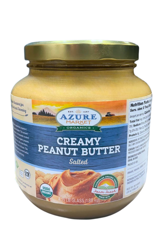 Peanut Butter, Creamy, Salted, Organic