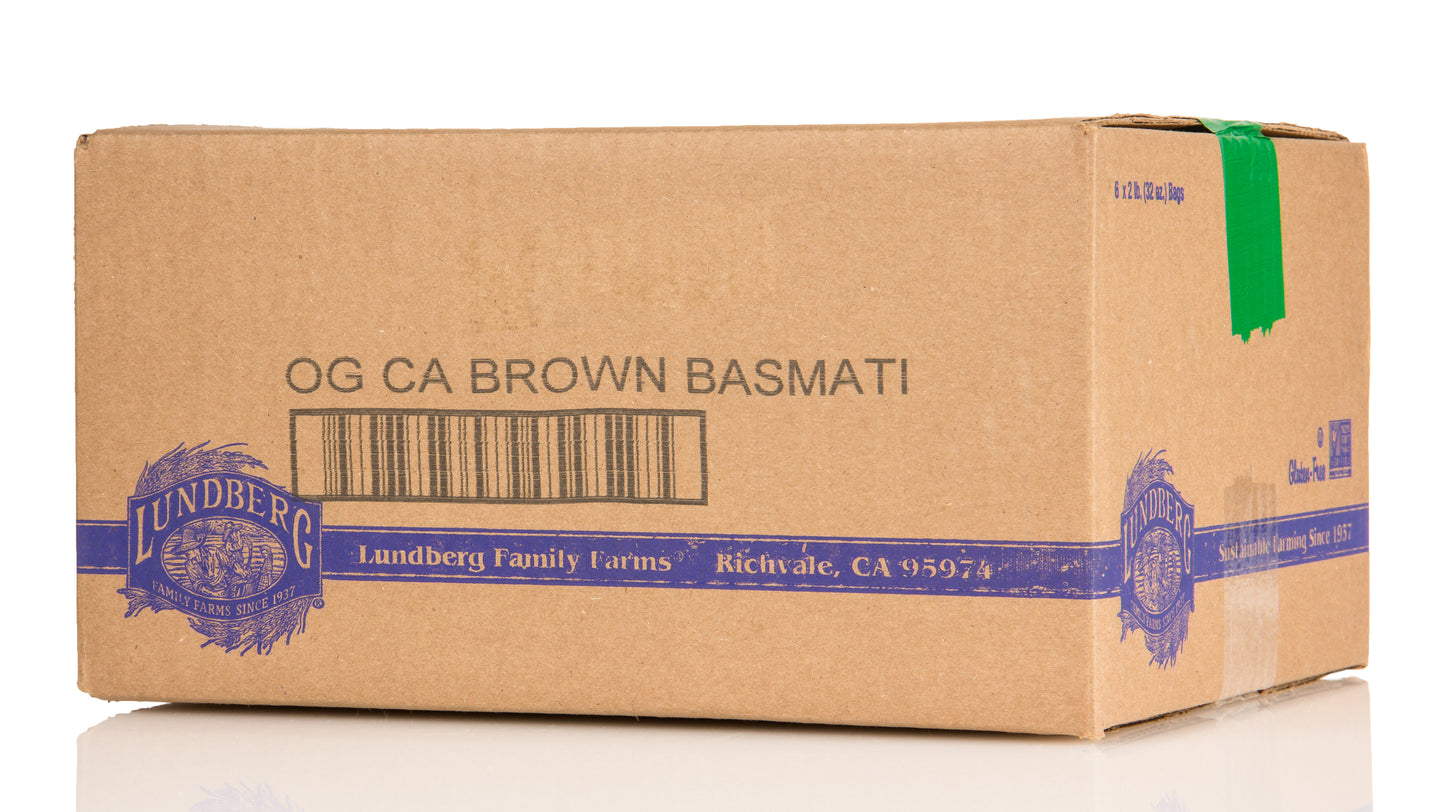 Rice, Basmati Brown, Organic, Gluten Free