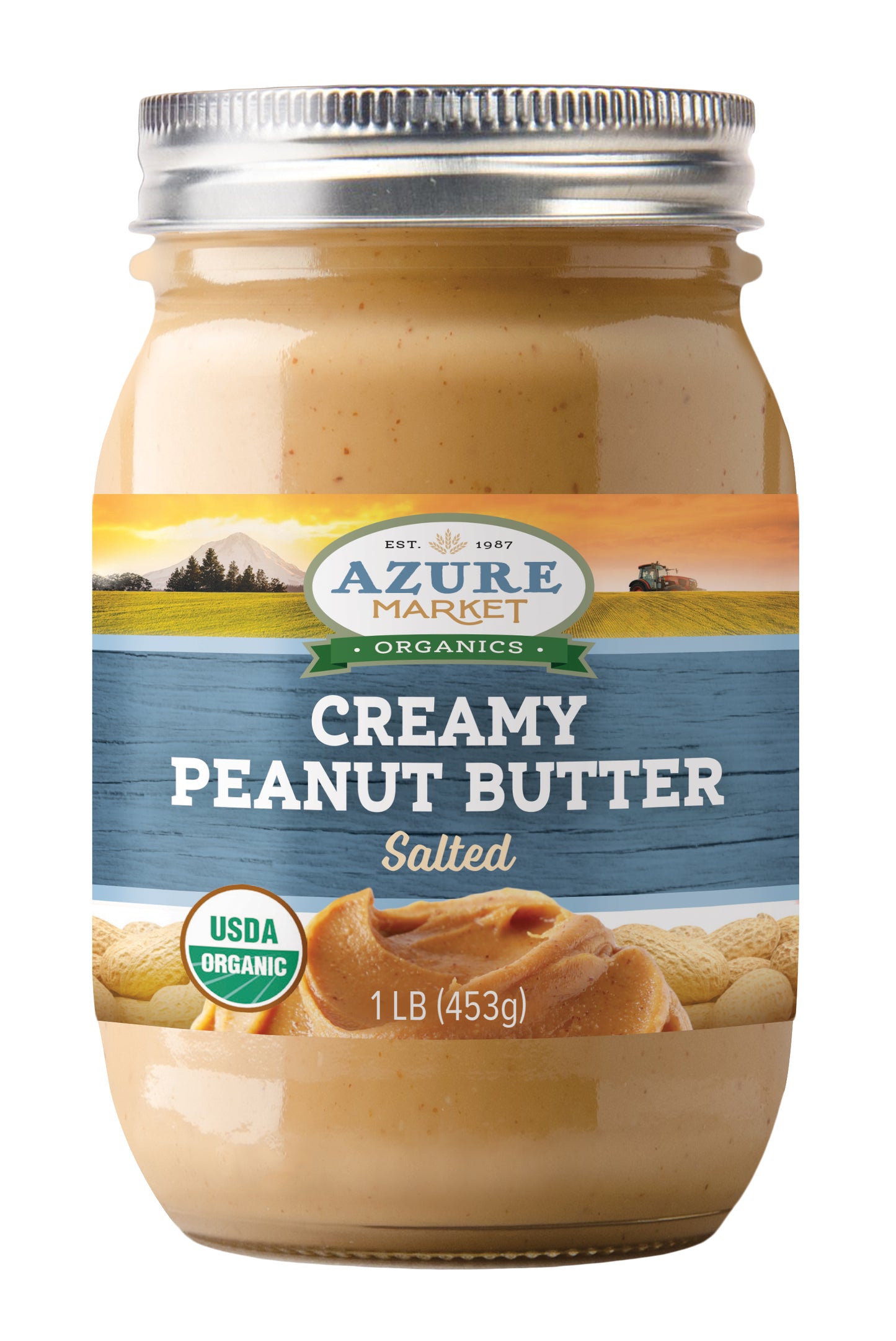 Peanut Butter, Creamy, Salted, Organic