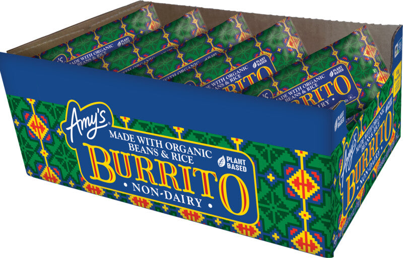 Bean & Rice Burrito, Frozen