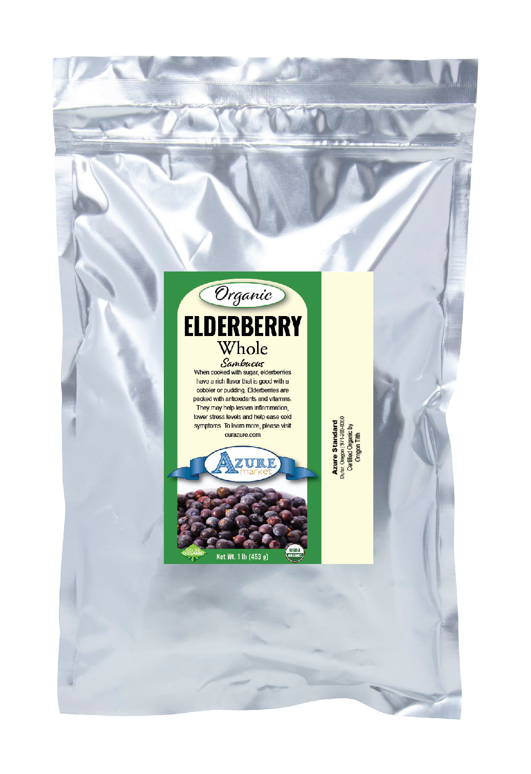 Elderberry Whole, Organic