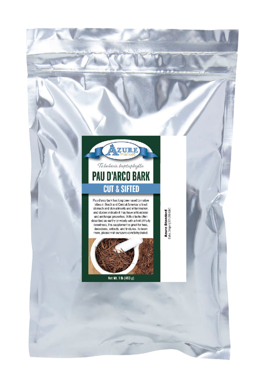 Pau D'Arco Bark, Cut & Sifted