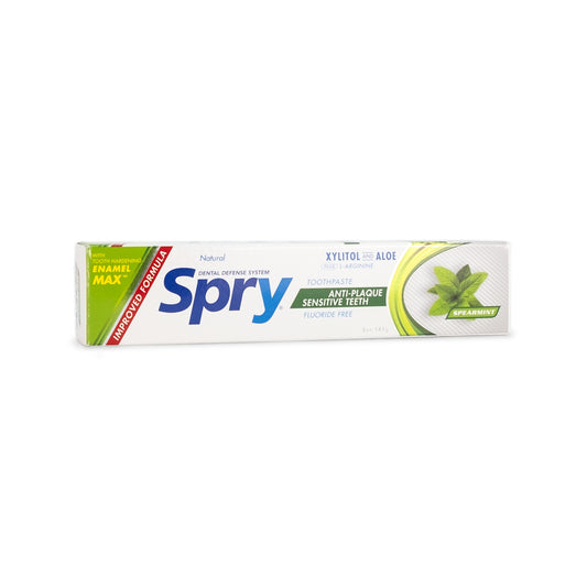 Xylitol Toothpaste, Fluoride Free, Spearmint