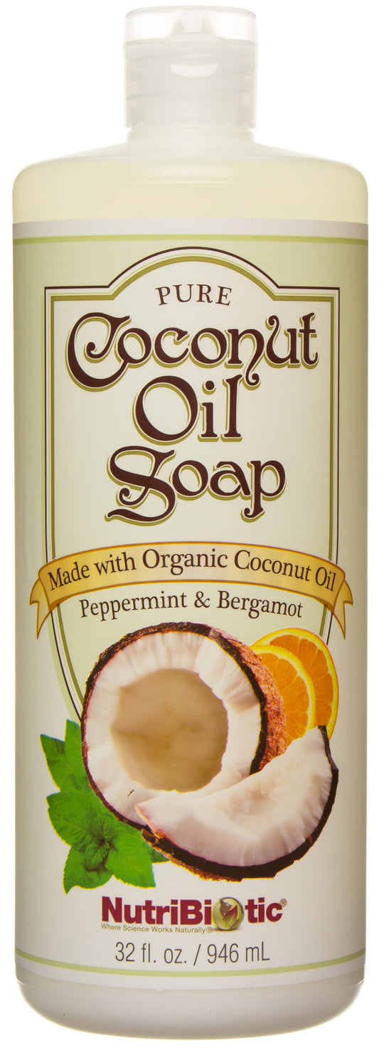Pure Coconut Oil Soap, Peppermint & Bergamot