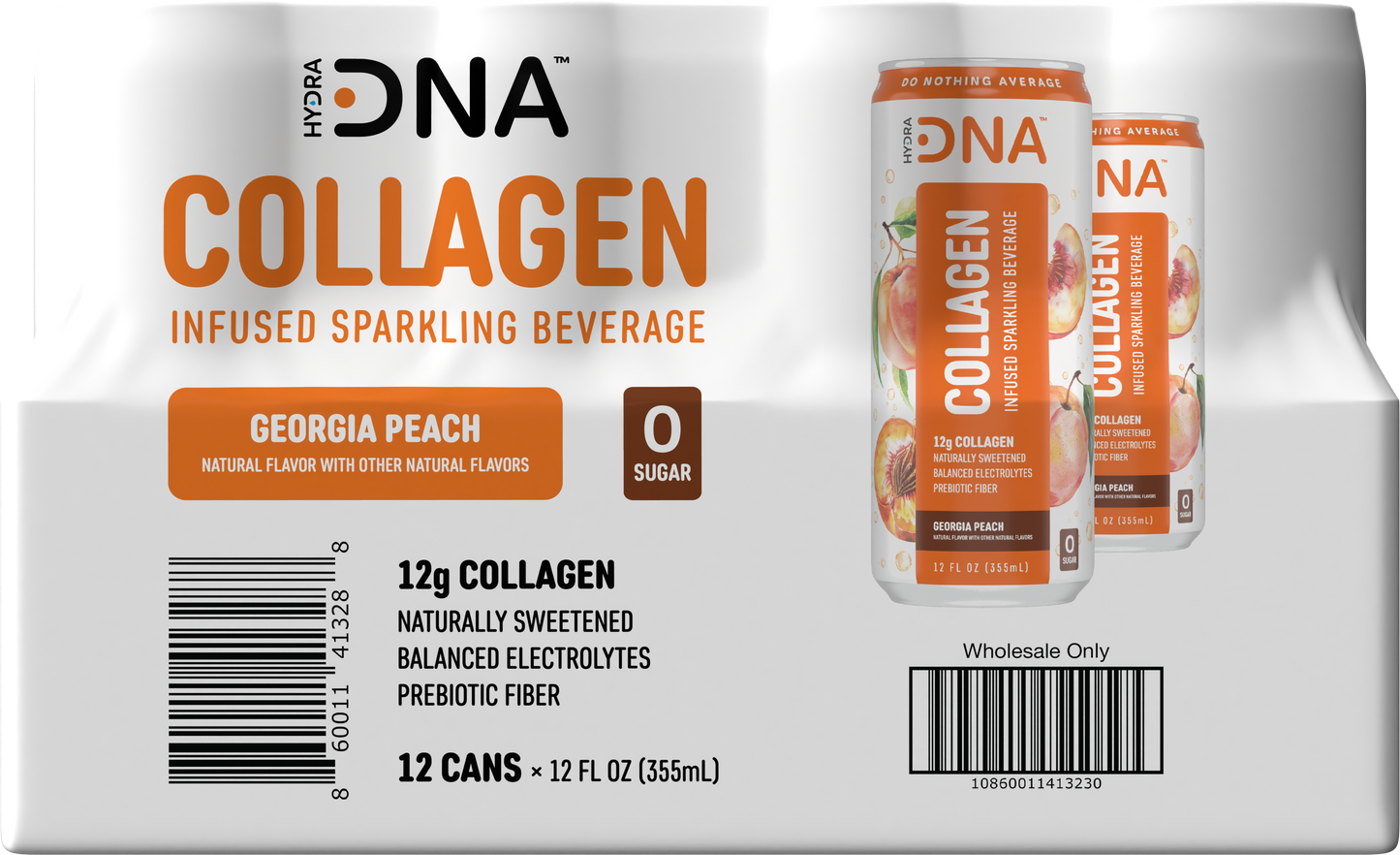 Sparkling Collagen Water, Georgia Peach
