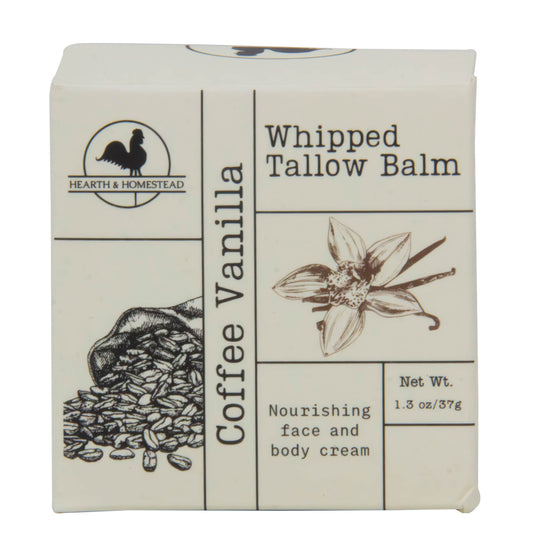 Whipped Tallow Balm, Coffee Vanilla