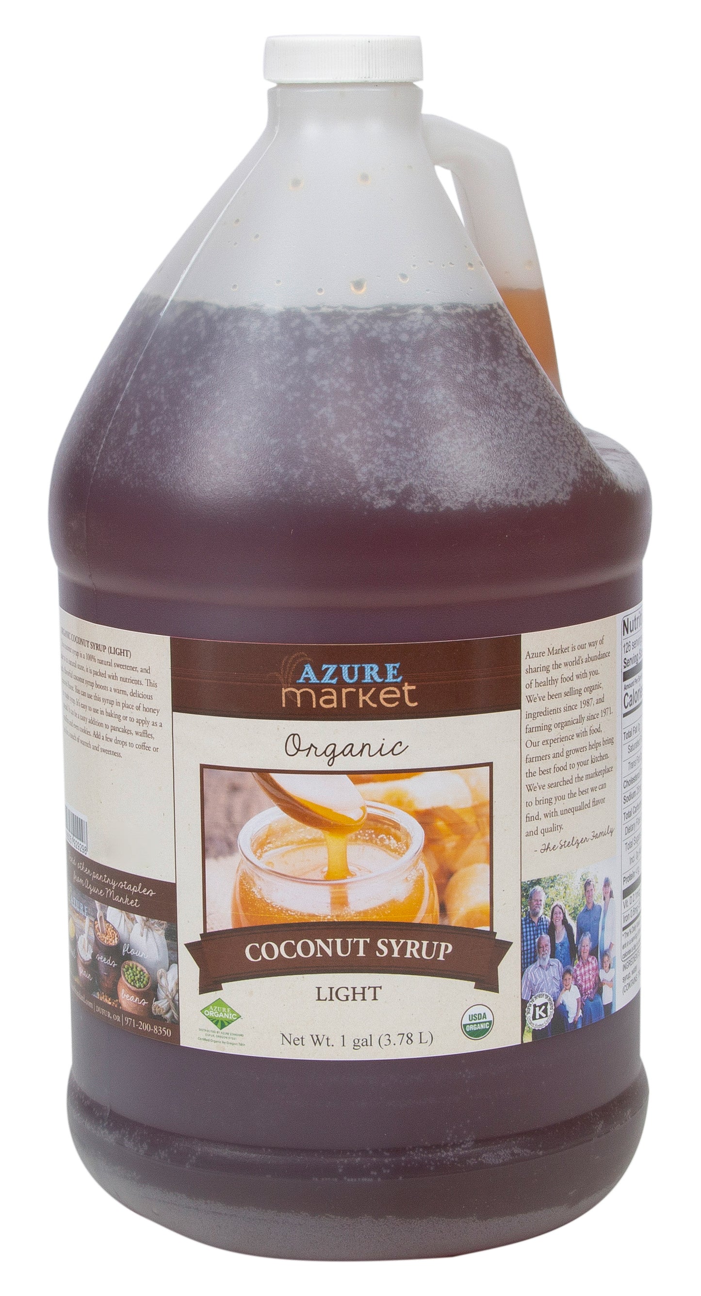 Coconut Syrup, Light, Organic