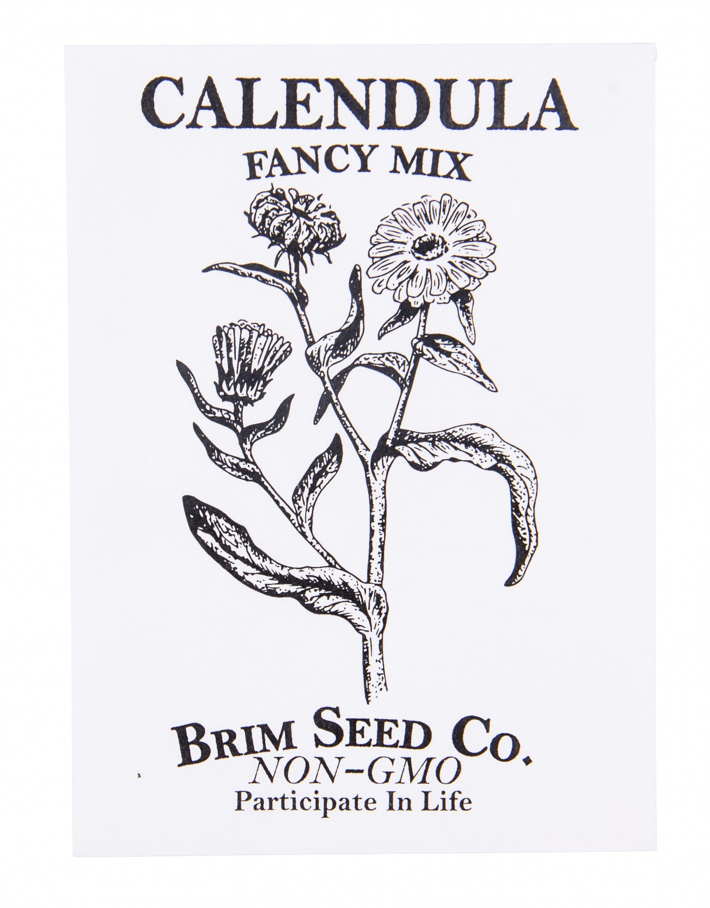 Flower, Calendula Fancy Mix Seed