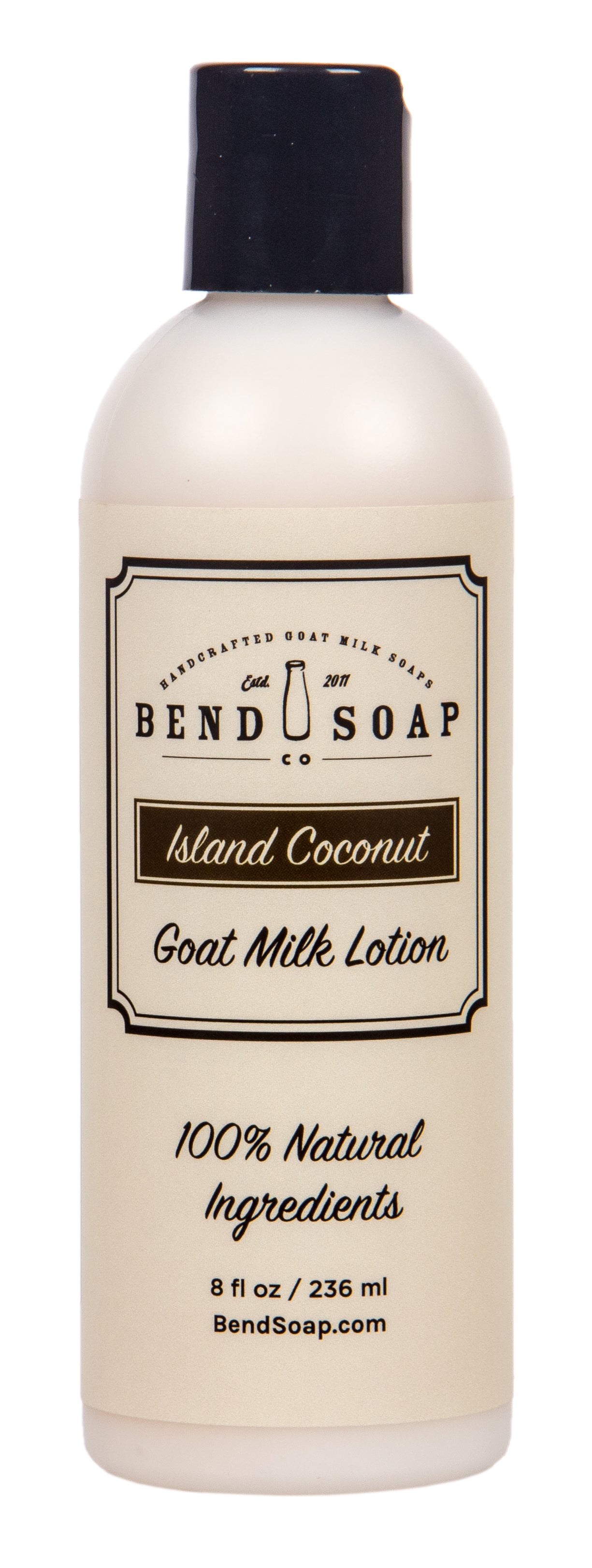 Goat Milk Lotion, Island Coconut, All Natural