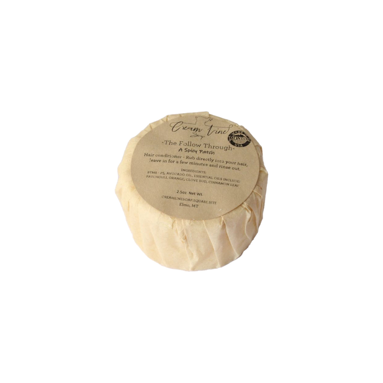 Hair Conditioner Bar, A Spicy Patch