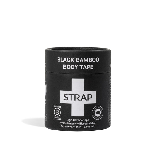 @Strap, Bamboo Body Tape, Black