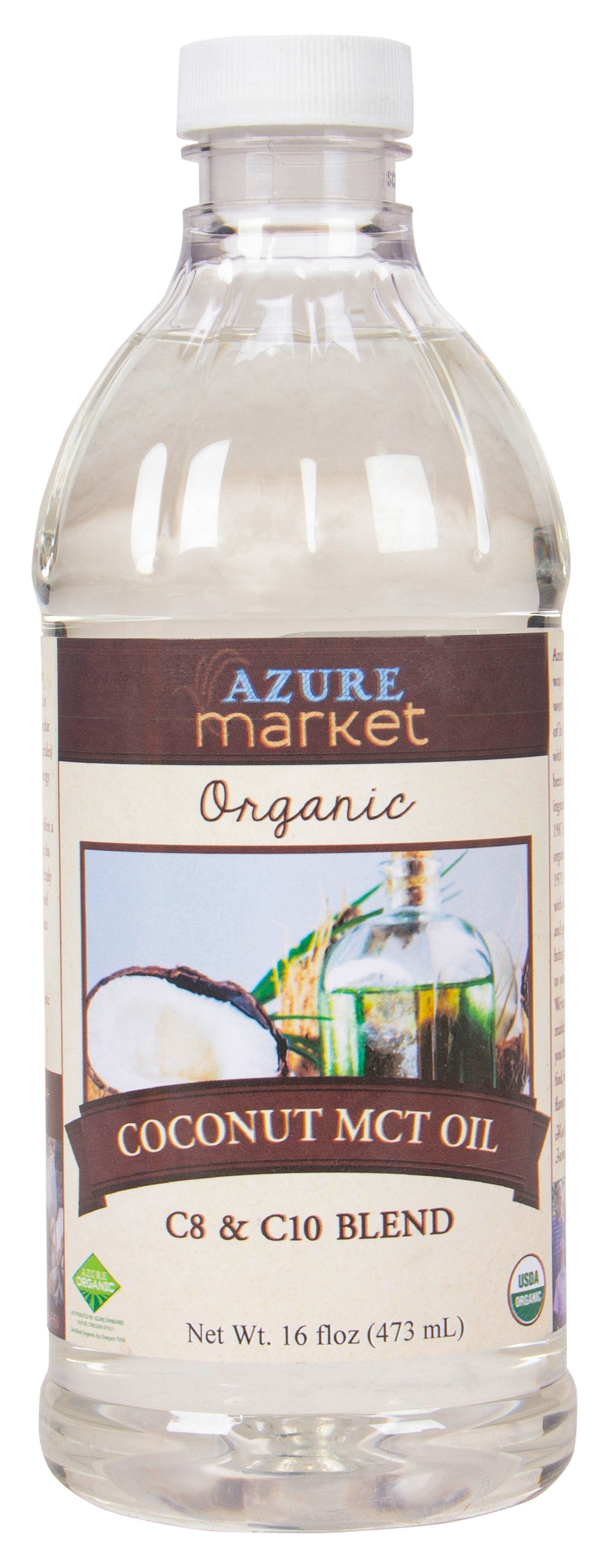 Coconut MCT Oil, Organic (C8 & C10 Blend)