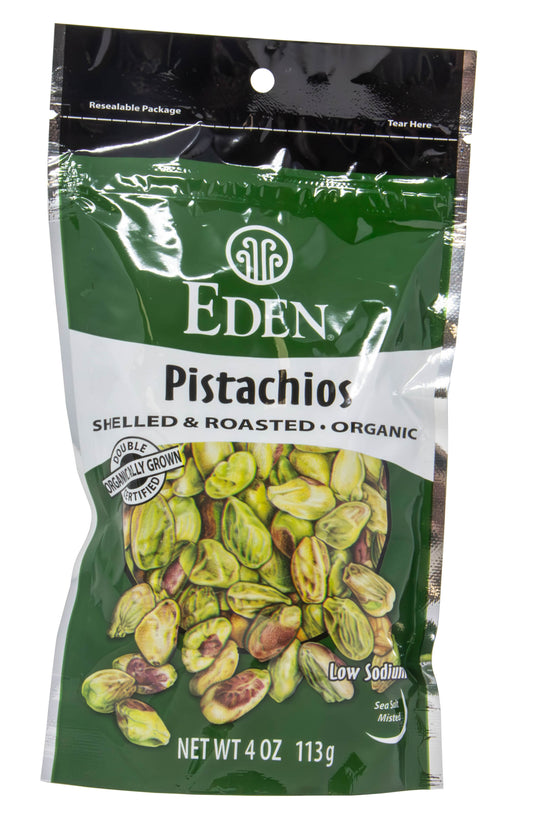 Pistachios, Shelled, Dry Roasted, Organic