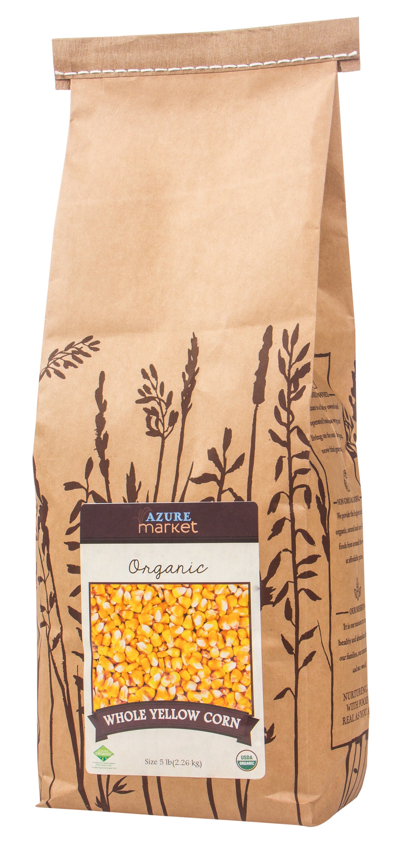 Whole Yellow Corn, Organic