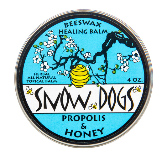 Healing Balm Beeswax, Snow Dogs, Propolis & Honey