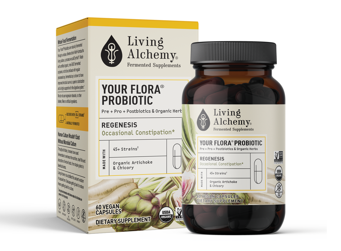 Probiotic, Your Flora REGENESIS, Slow Transit