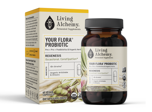Probiotic, Your Flora REGENESIS, Slow Transit