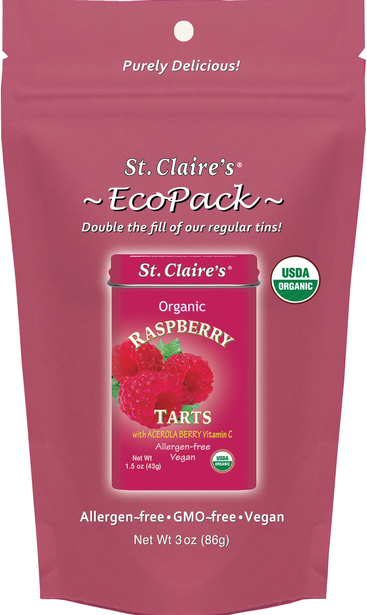 Raspberry Tarts, Organic