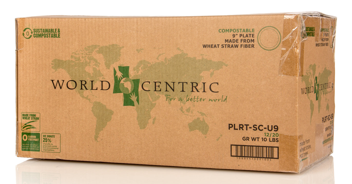 Plates, Compostable, 9 in