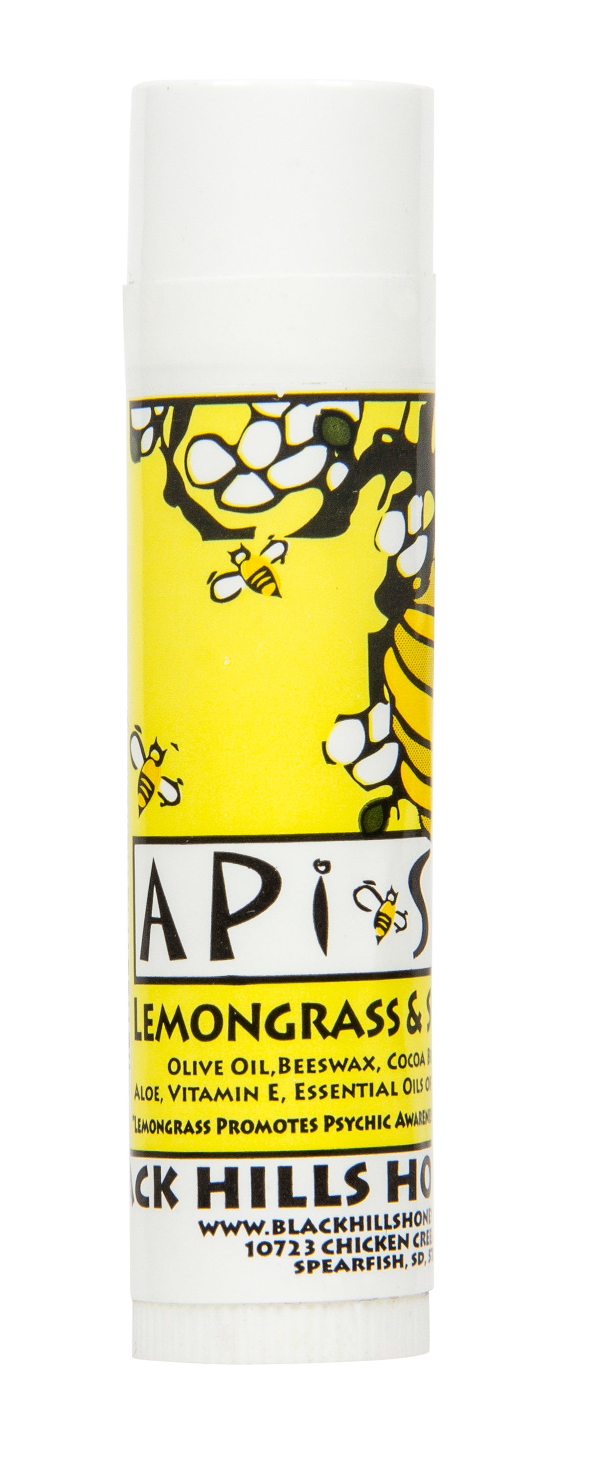Lip Balm, Api Stick, Lemongrass & Sweet Orange
