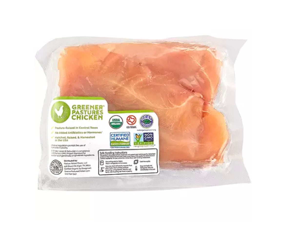 Chicken Tenders, Pasture Raised, Frozen, Regenerative Organic, Random Weight