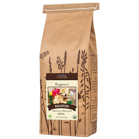 Rigatoni Azuroni Gourmet Pasta, Organic