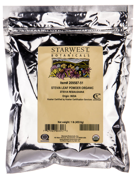 Stevia Leaf Powder, Organic