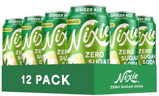 Zero Sugar Soda, Ginger Ale, Organic