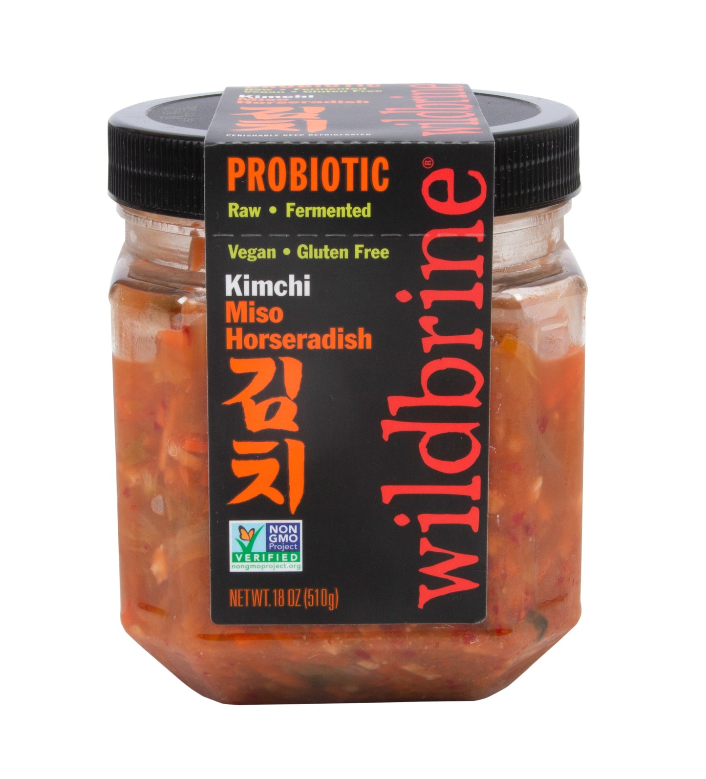 Kimchi, Raw, Miso Horseradish