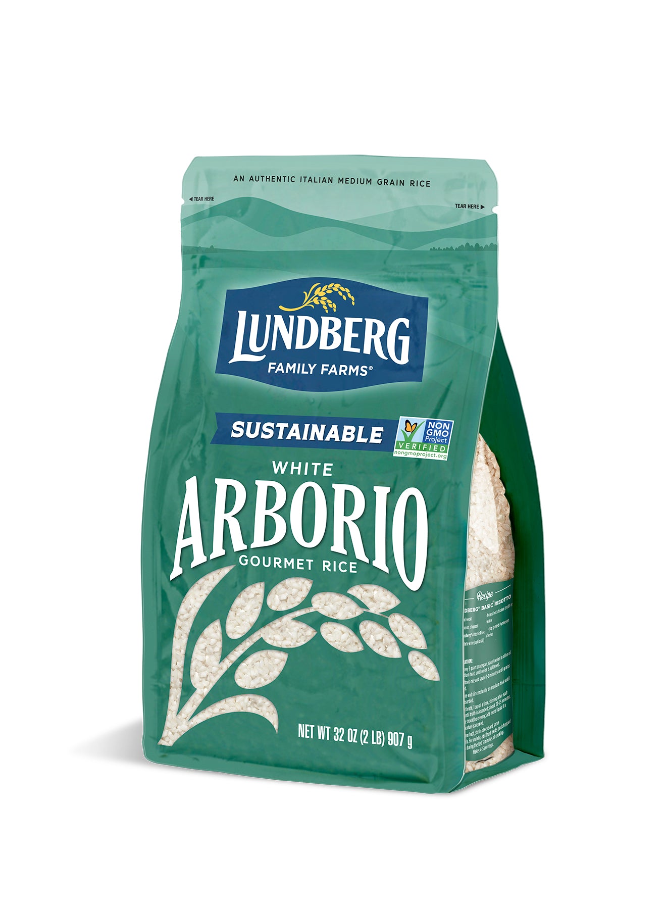 Rice, White Arborio, Eco-Farmed, Gluten-Free