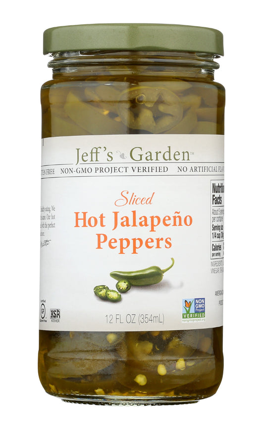 Jalapeno Peppers, Hot, Sliced