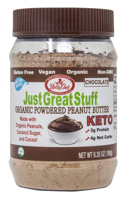 Powdered Peanut Butter, Chocolate, Organic, GF