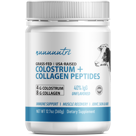 Colostrum+ Collagen Peptides, Powder, Unflavored