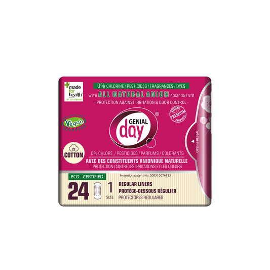 Panty Liners, Regular, Eco-Certified